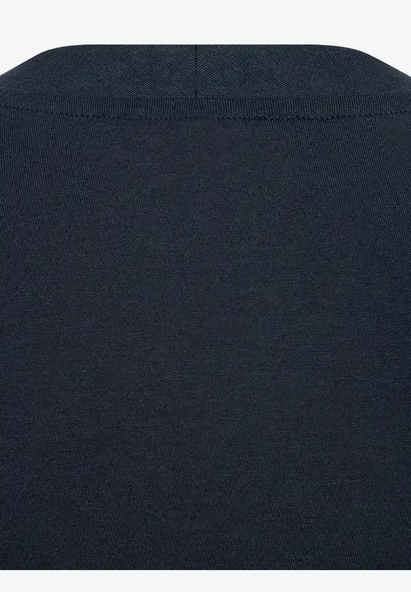 More & More Langarmshirt, marine Super Sparpreis