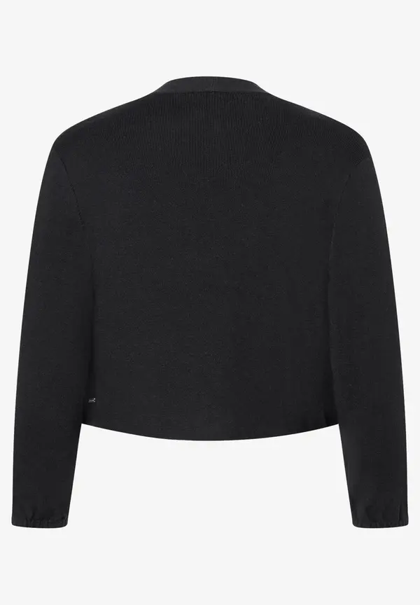More & More kurzer Cardigan, schwarz, Frühjahrs-Kollektion Letzte 3 Tage