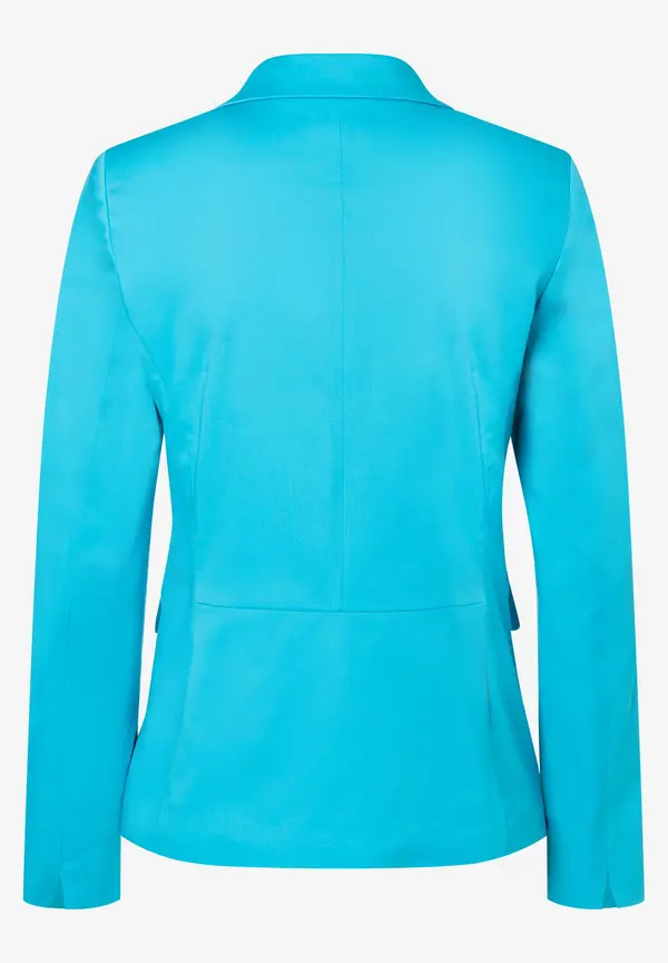 More & More Baumwoll-Satin Blazer, türkis, Frühjahrs-Kollektion Neueste Stile