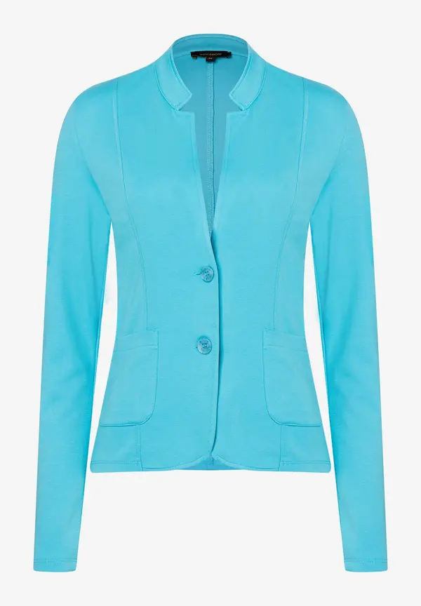 More & More Jerseyjacke, türkis, Frühjahrs-Kollektion Sonderangebot der Fabrik