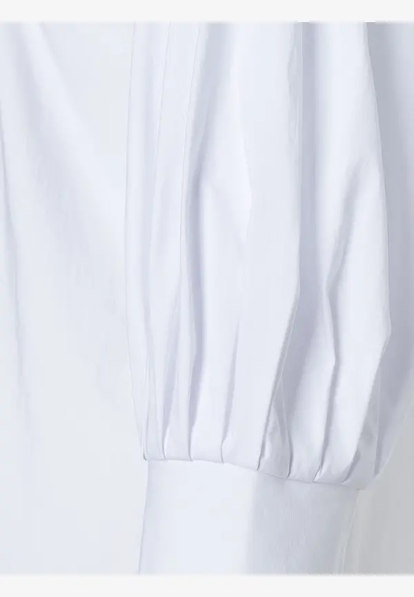 More & More Baumwoll/Stretch Bluse, weiß, Frühjahrs-Kollektion Bis zu 55% Rabatt