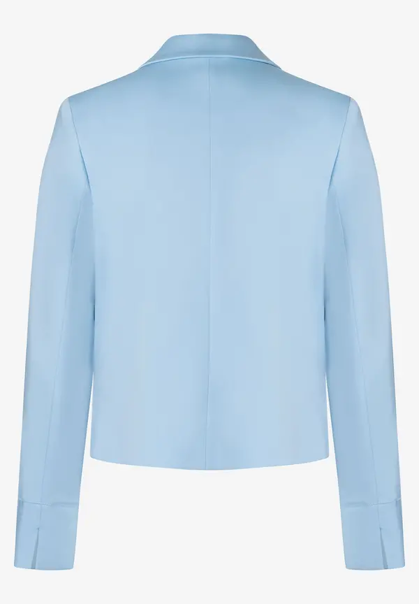 More & More kurzer Blazer, light skyblue, Frühjahrs-Kollektion Clearance-Verkauf
