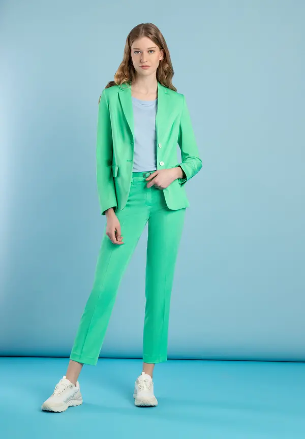 More & More Blazer, march green, Frühjahrs-Kollektion Fabrikladen