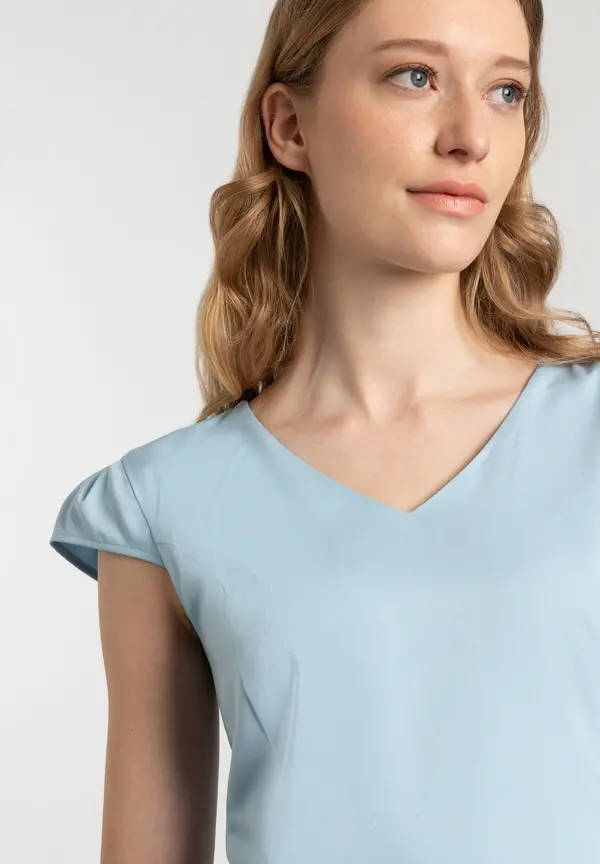 More & More Etuikleid, light skyblue, Frühjahrs-Kollektion 50% Rabatt für begrenzte Zeit