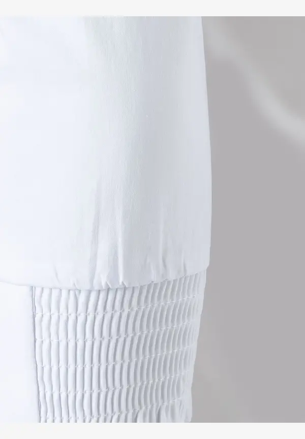 More & More Baumwoll/Stretch Bluse, weiß, Sommer-Kollektion Rabatte dieses Monats