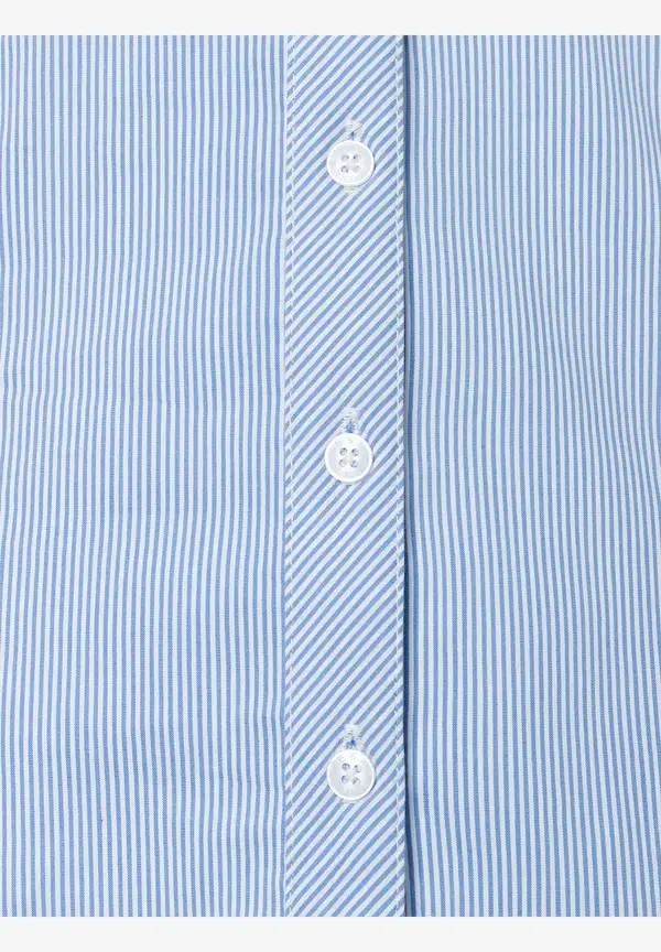 More & More Hemdbluse, blau/weiß gestreift Online