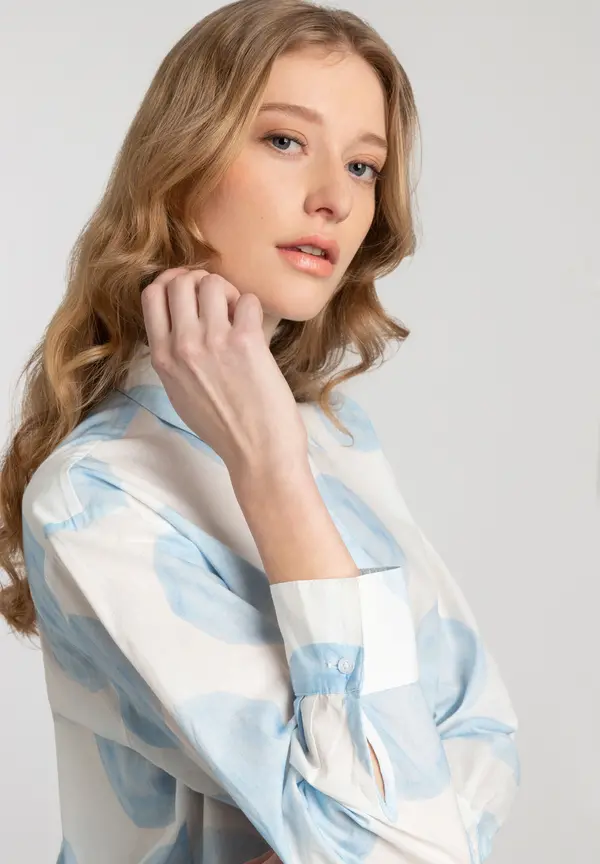 More & More Baumwollbluse, XL-Dots, Frühjahrs-Kollektion Angebote