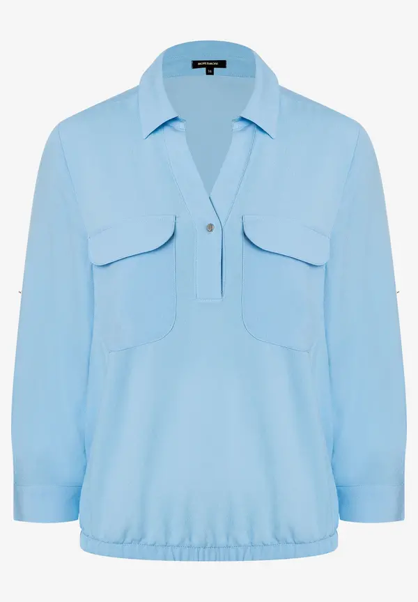 More & More Sportive Bluse, light skyblue, Frühjahrs-Kollektion Hotsell