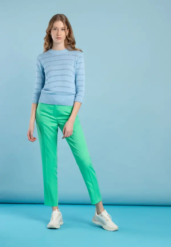 More & More Pullover, light skyblue, Frühjahrs-Kollektion Fabrikverkauf