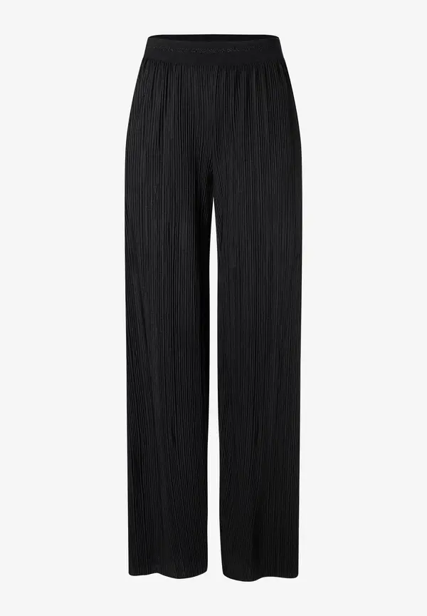 More & More Plisséehose, schwarz, Frühjahrs-Kollektion Sonderangebot