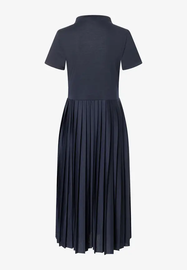 More & More Jerseykleid, marine Saisonschlussverkauf