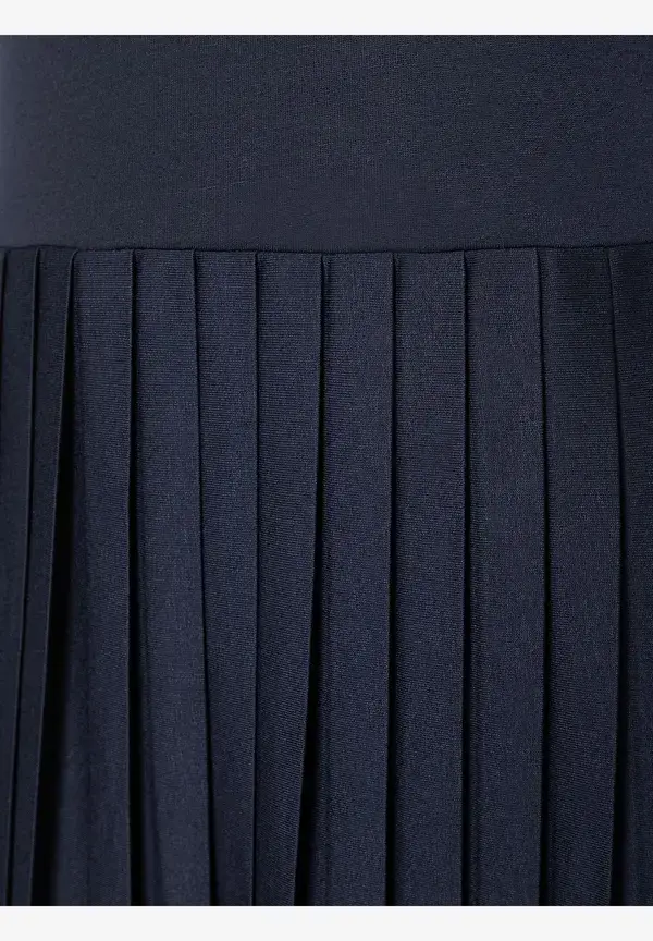More & More Jerseykleid, marine Saisonschlussverkauf