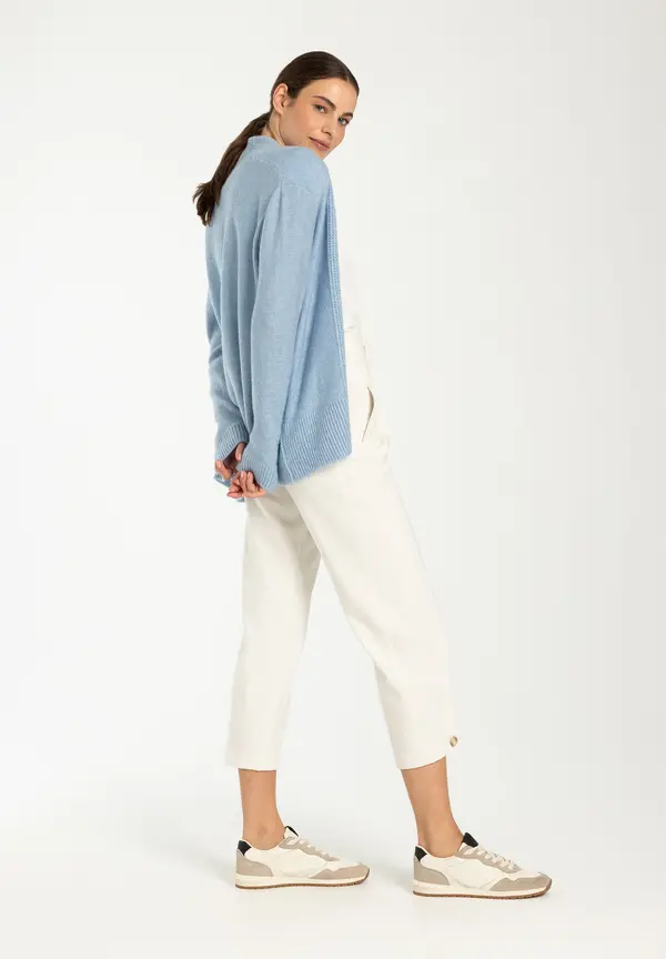 More & More Cardigan, hellblau, Herbst-Kollektion Black Friday
