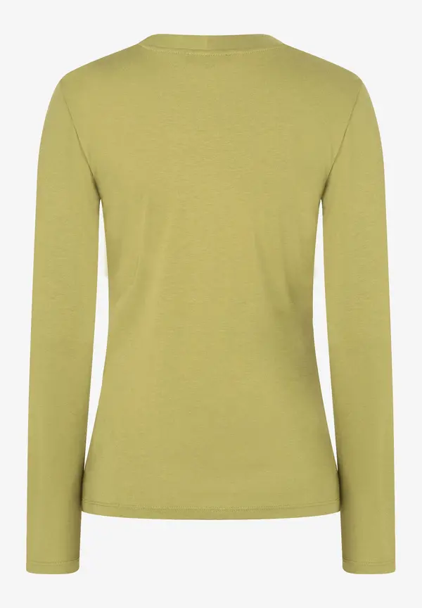 More & More Langarmshirt, soft moss green Vatertagsangebot