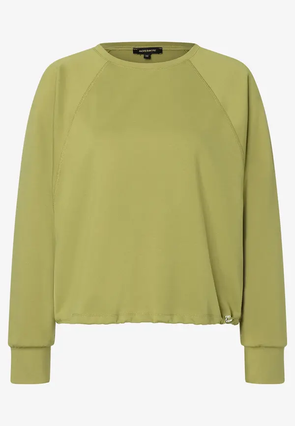 More & More feminines Sweatshirt, soft moss green Bestseller