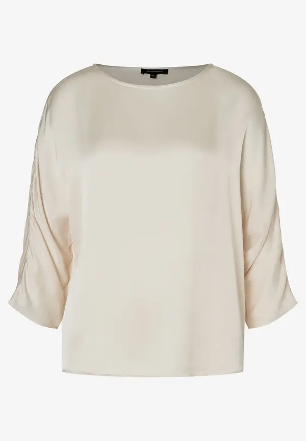 More & More Satinbluse, powder creme Kauf eins, bekomm eins gratis