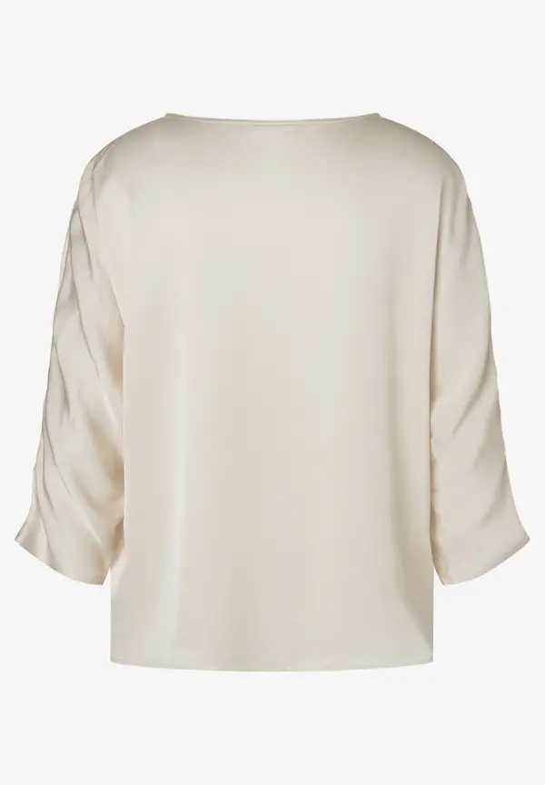 More & More Satinbluse, powder creme Kauf eins, bekomm eins gratis