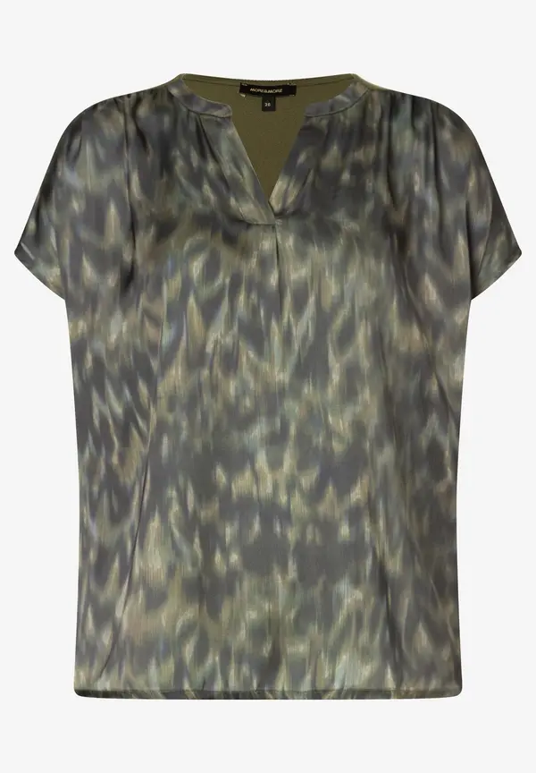 More & More Blusenshirt, New Animal-Print Riesige Ersparnisse