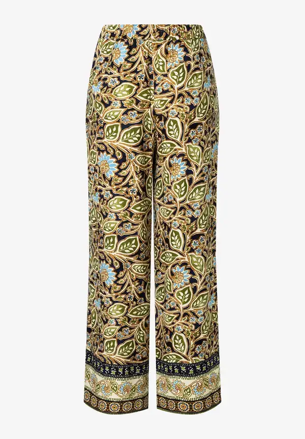 More & More Palazzohose, Ornament-Print Neueste Stile