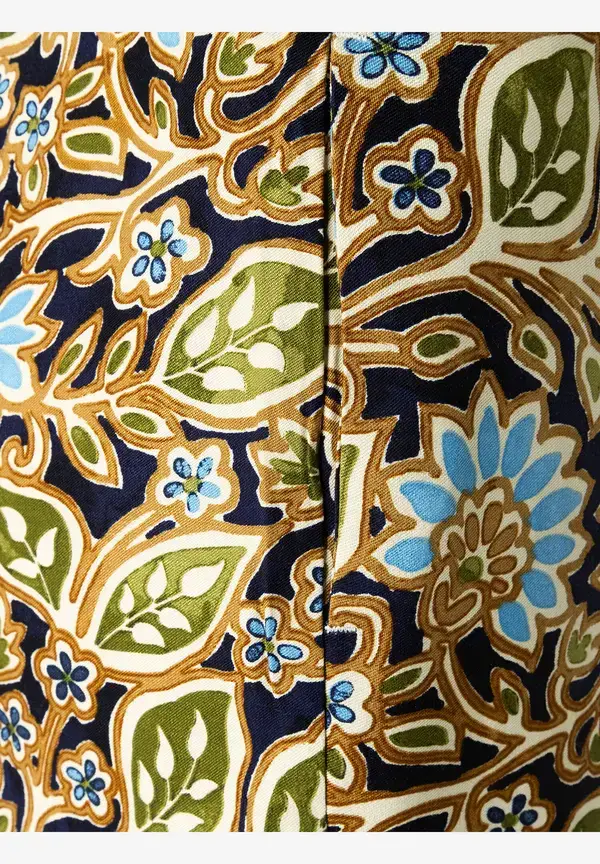 More & More Palazzohose, Ornament-Print Neueste Stile