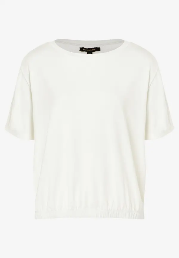 More & More Shirt mit Faltendetail, ecru, Sommer-Kollektion Discount Store für neue Produkte