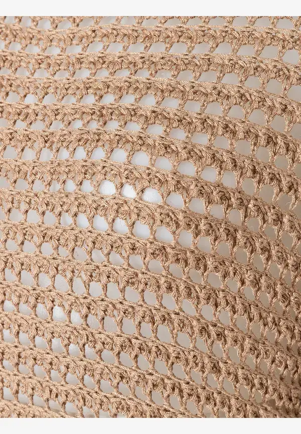 More & More Ajour Pullover, soft toffee, Sommer-Kollektion Nur noch ein Tag übrig