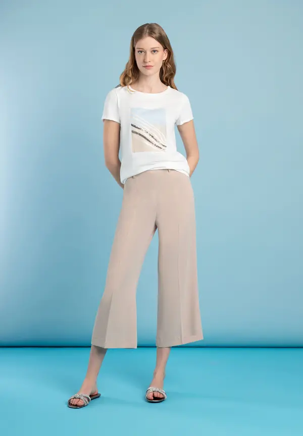 More & More Culotte, beige, Frühjahrs-Kollektion Begrenzt auf 3 Tage