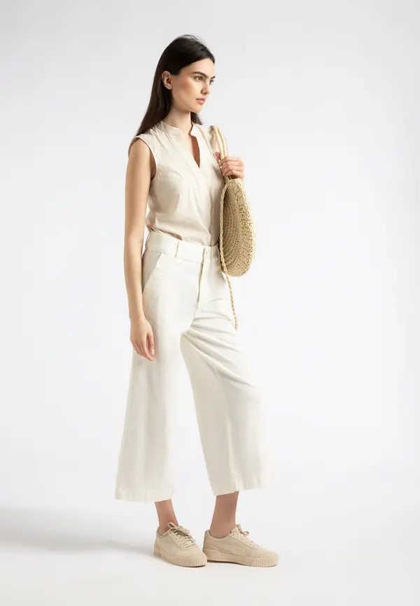 More & More Blusentop, beige, Sommer-Kollektion Im Verkauf