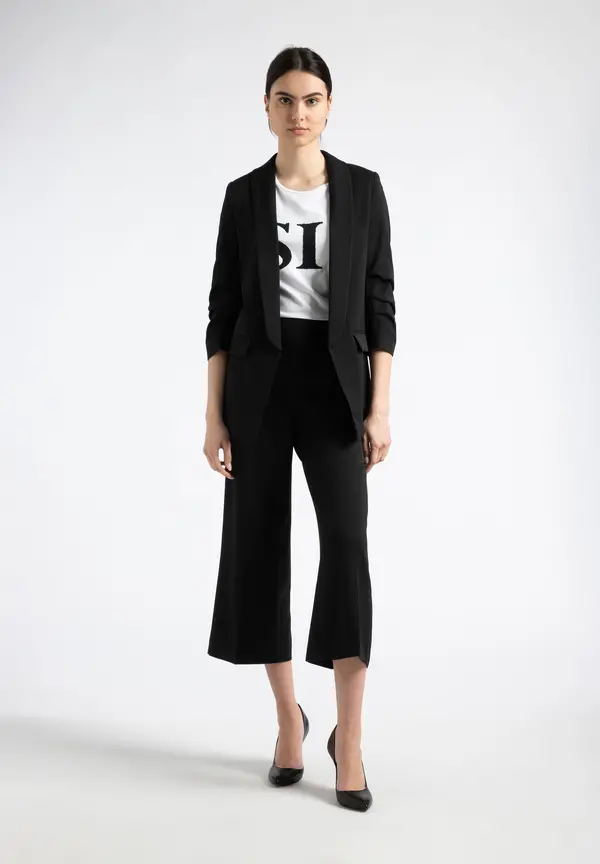 More & More Blazer mit Schalkragen, schwarz, Frühjahrs-Kollektion 50% Rabatt für begrenzte Zeit