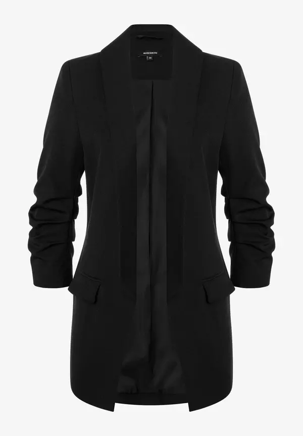 More & More Blazer mit Schalkragen, schwarz, Frühjahrs-Kollektion 50% Rabatt für begrenzte Zeit