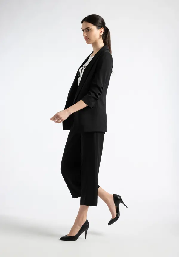 More & More Culotte, schwarz, Frühjahrs-Kollektion 2025