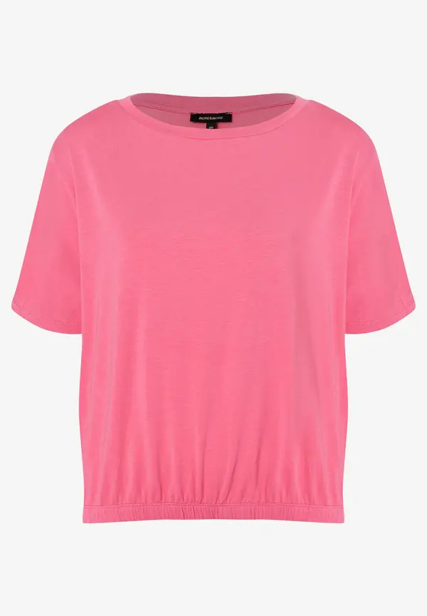 More & More Shirt mit Faltendetail, sorbet pink, Sommer-Kollektion Angebote