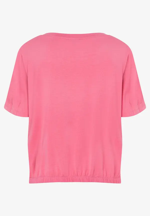 More & More Shirt mit Faltendetail, sorbet pink, Sommer-Kollektion Angebote