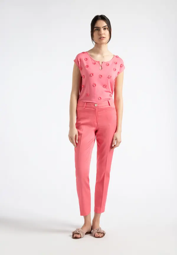 More & More Hose Hedy, sorbet pink, Sommer-Kollektion Günstiger Verkauf