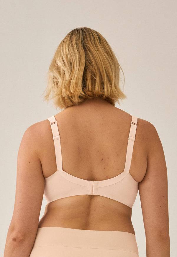 ﻿Naturana Bügelloser Soft-BH mit Schale - Light Beige Muttertagsangebot