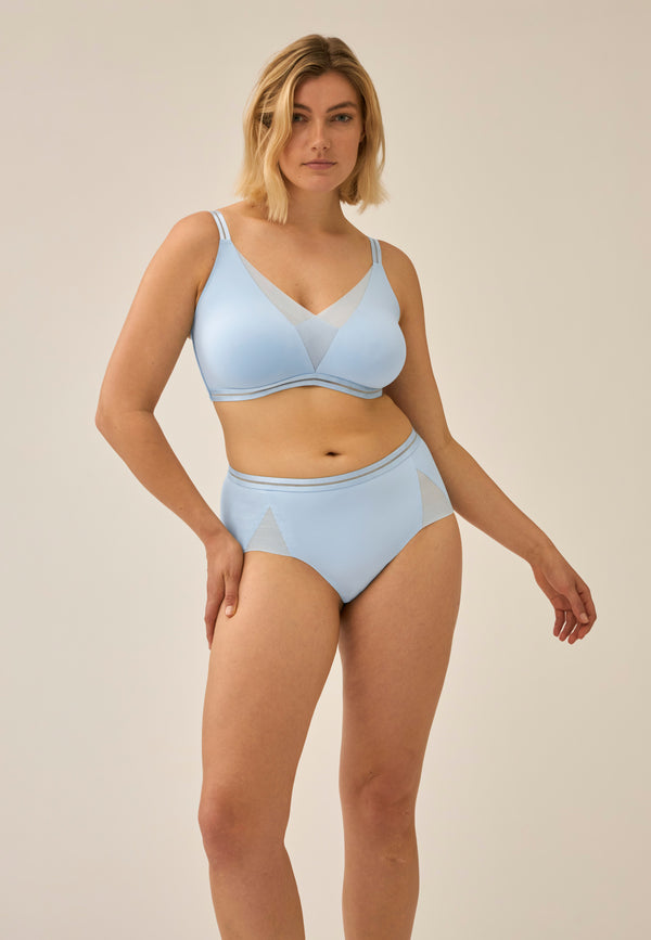 Naturana Softer Wohlfühl-BH mit Mesh-Details - Swimming Pool Valentinstagsangebot
