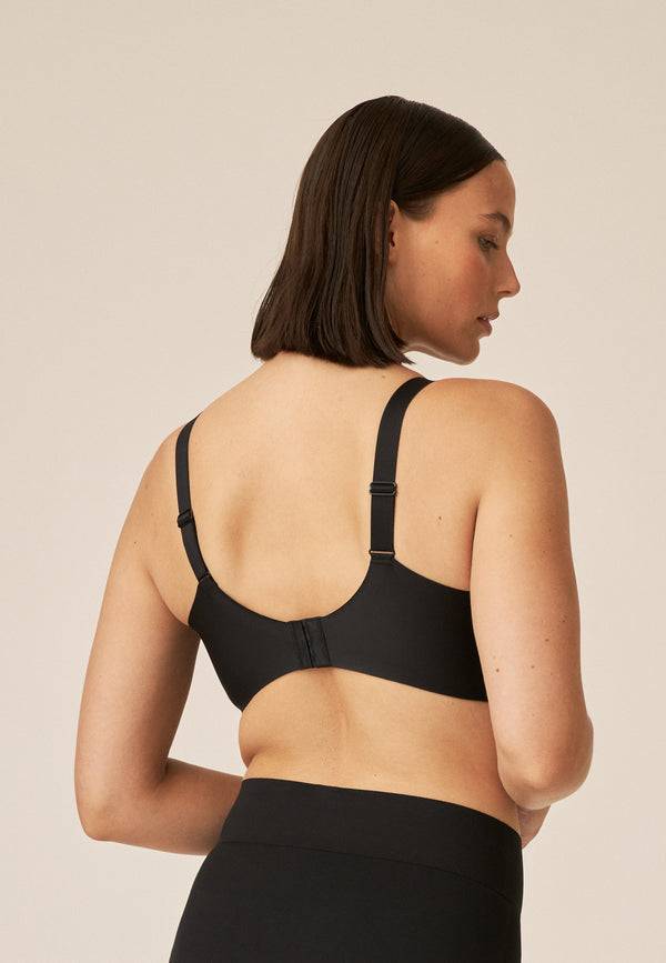 Naturana Soft-BH mit Side Smoother Effekt - Schwarz Lagerräumung