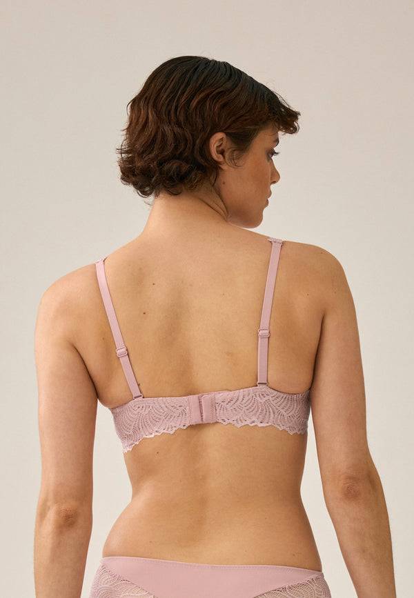 Naturana Bügel-BH aus Spitze - Pink Rose Heißer Verkauf