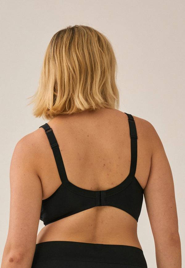 Naturana Bügelloser Soft-BH mit Schale - Schwarz Zeitlich begrenztes Angebot