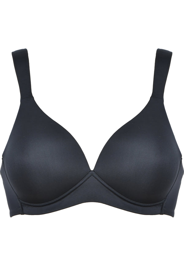 Naturana Bügelloser Soft-BH mit Schale - Schwarz Zeitlich begrenztes Angebot
