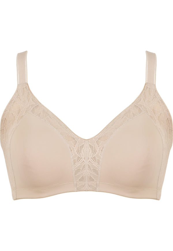 Naturana Minimizer und Side Smoother BH mit Spitze - Light Beige Blitzangebot