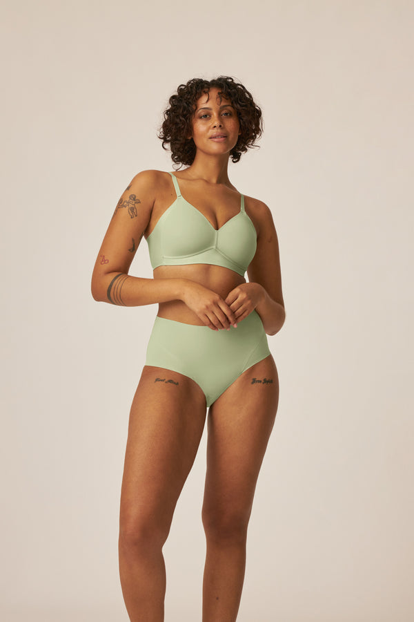 Naturana Soft-BH mit Side Smoother Effekt - Pale Greenshield Bestseller
