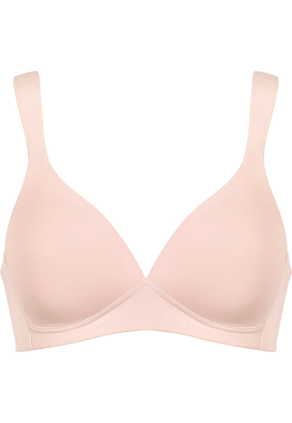 Naturana Bügelloser Soft-BH mit Schale - Blush Räumungsverkauf