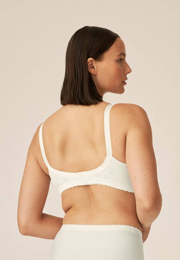 Naturana Minimizer Soft-BH in Blumenmuster - Champagner Kauf eins, bekomm eins gratis
