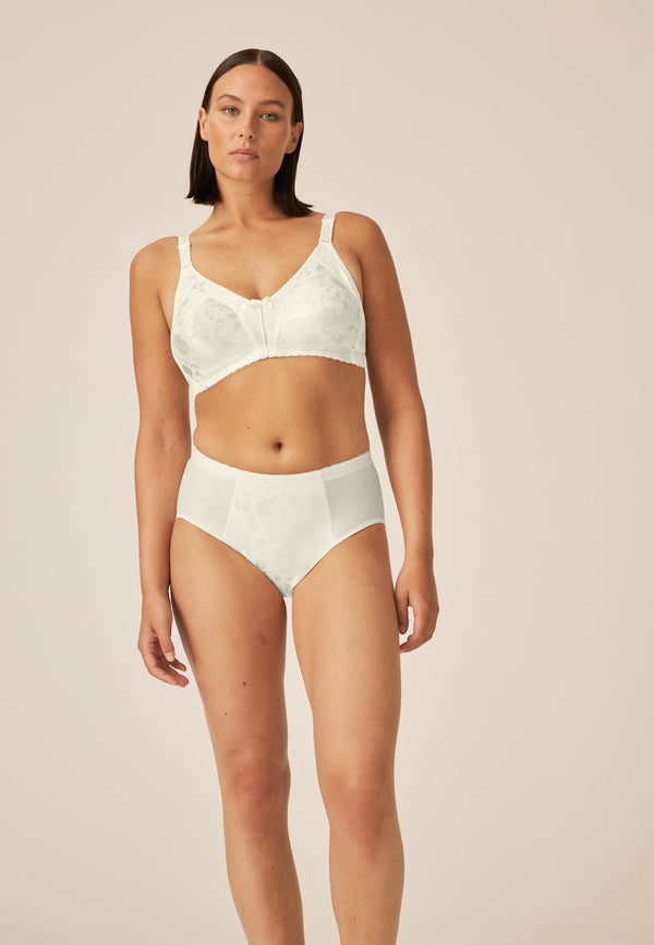 Naturana Minimizer Soft-BH in Blumenmuster - Champagner Kauf eins, bekomm eins gratis
