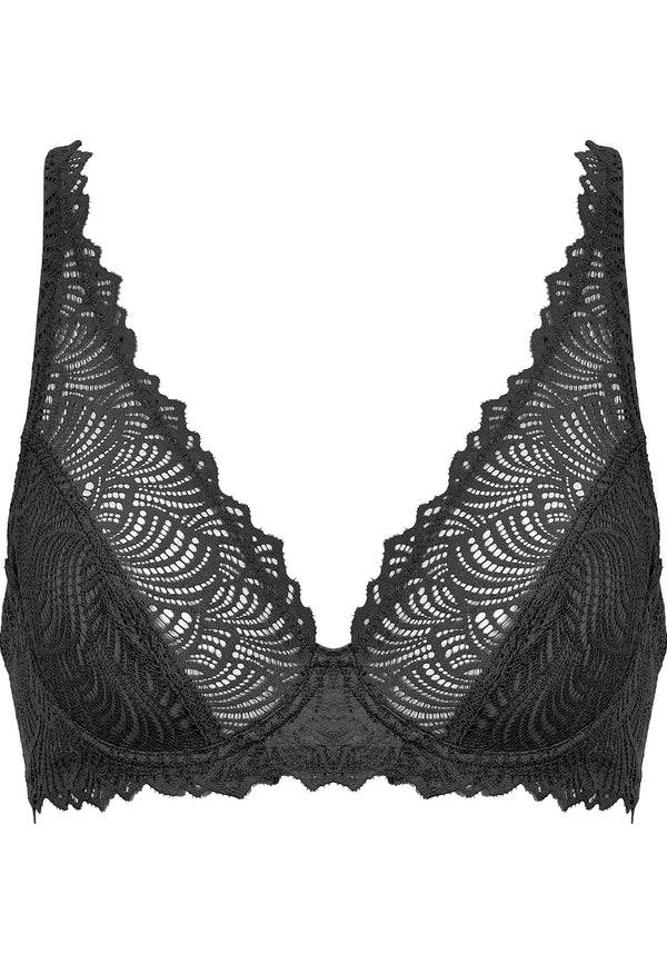 Naturana Bügel-BH aus Spitze - Schwarz Tägliche Deals