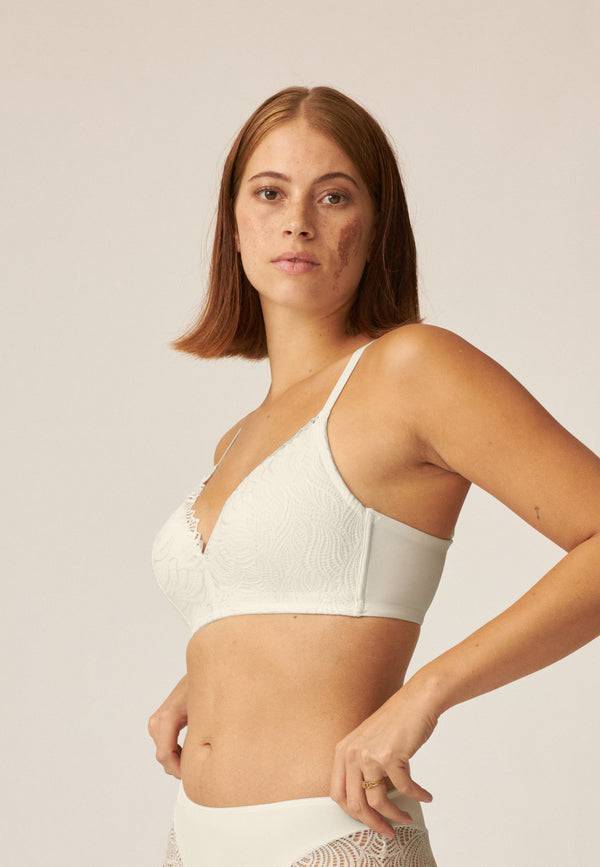 Naturana Soft-BH mit Schale und Spitze - Ecru JETZT KAUFEN