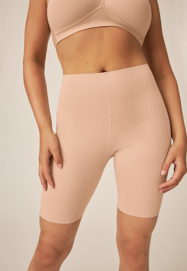Naturana Baumwoll-Radlershort Cleancut - Light Beige Bis zu 50% Rabatt