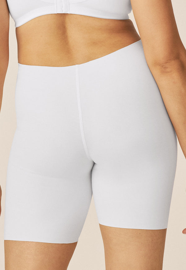 Naturana Baumwoll-Radlershort Cleancut - Weiss Bis zu 60% Rabatt