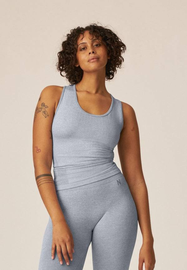 Naturana Sport Top - Raindrops Melange Super Rabatt